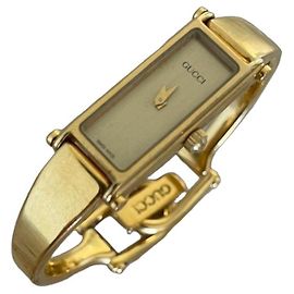 Orologio Gucci 1500L Horsebit in oro giallo