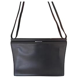 Borsa a mano Hermès Clic H 33 in pelle nera