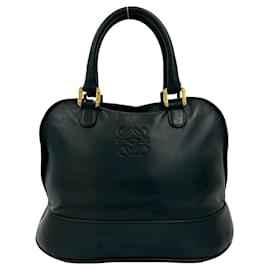 Borsa a mano in pelle nappa con anagramma vintage Loewe