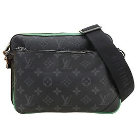 Borsa a Spalla da Uomo Louis Vuitton Monogram Eclipse Trio