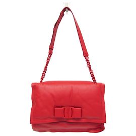 Borsa a spalla in pelle per donna VIVA Bow GG-21 di Salvatore Ferragamo