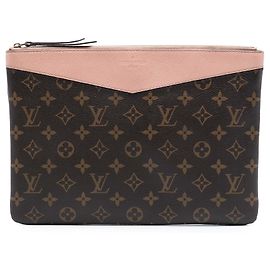 Pochette quotidiana Monogram marrone Louis Vuitton