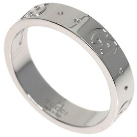 Anello Gucci Icon #9 in oro bianco 18K