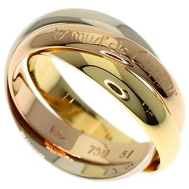 Cartier Trinity Ring aus 18K Gelb- und Roségold