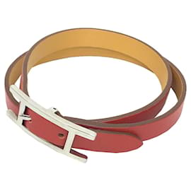 Hermes Behapi Double Tour Leather Bracelet - Hermès