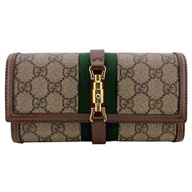 Gucci Brown Leather Long Wallet