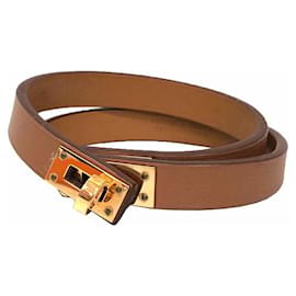 Pulseira Charm Mini Kelly Double Tour Hermès
