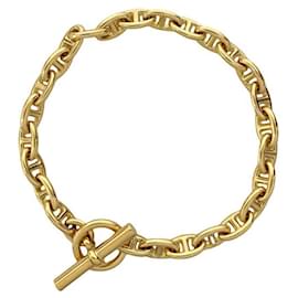 Bracelet en Charms Chaine d'Ancre en Or 18K Hermes - Hermès