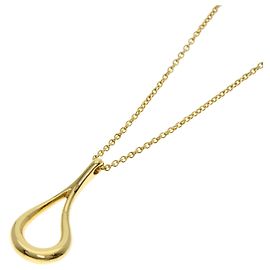 Offene Tropfen-Halskette aus 18K Gelbgold von Tiffany & Co.