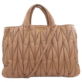 Borsa Miu Miu Matelassé 2 in 1