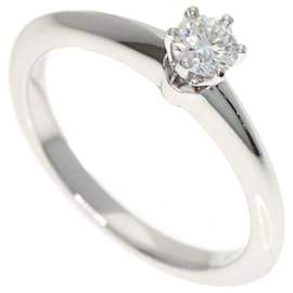 Tiffany & Co. Solitaire Diamond Band Ring