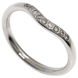 Anello in diamante a banda curva Tiffany & Co.