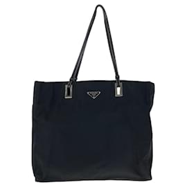 Prada Nylon-Leder Tessuto Tote Bag