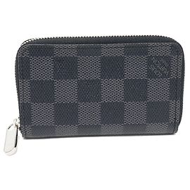 Monedero Zippy Louis Vuitton Damier Graphite