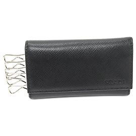 Prada Saffiano Calf 6 Key Case