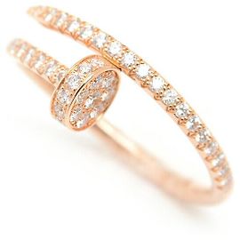 Cartier Juste un Clou 750PG Diamantring Größe 56