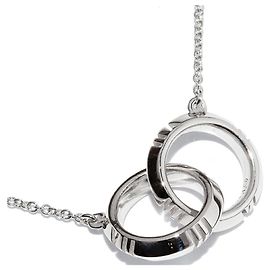 Collana Pendente Interbloccato Au750 Atlas X Chiuso di Tiffany & Co.