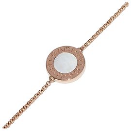 Bulgari Bracciale Bvlgari Bvlgari in oro rosa 18K e madreperla Taglia 17 359677