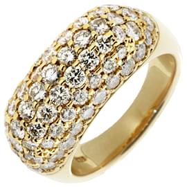 Au750 Pavé-Diamantring - Autre Marque