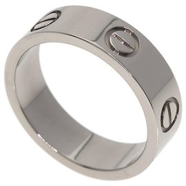 Cartier Love Band Ring aus 18K Weißgold