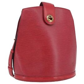 LOUIS VUITTON Borsa a Spalla Epi Cluny Rossa M52257 LV Auth ka3024