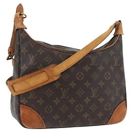 LOUIS VUITTON Borsa a Spalla Monogram Boulogne 30 M51265 LV Auth ka3032