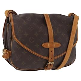 LOUIS VUITTON Borsa a Spalla Monogram Saumur 30 M42256 LV Auth 170962