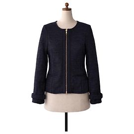 Texturierte Zip-Jacke Claudie Pierlot Bach