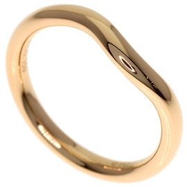 Tiffany & Co. 18K Roségold gewölbter Bandring