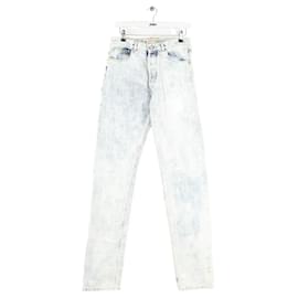 Alexandre Vauthier Weite Jeans aus weißer Baumwolle