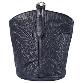 Borsa a secchiello ricamata Western di Chanel