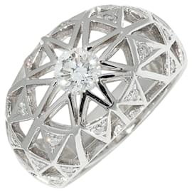 Anillo de diamante en platino 900 - Autre Marque