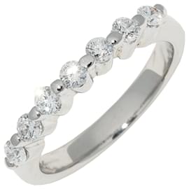 Pt900 Diamantring - Autre Marque