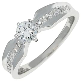 Bague en diamant Pt900 - Autre Marque