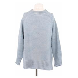 Suéter azul de alpaca y algodón - Maison Martin Margiela