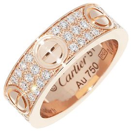 Cartier K18PG Love Ring B40876 Größe 11
