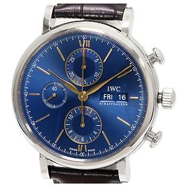IWC Portofino Chronographe en Acier Inoxydable