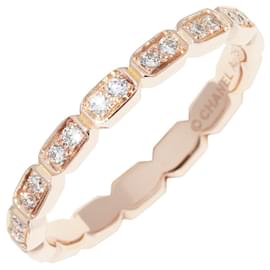 Anello in diamante Première Promesse in oro rosa 18K Chanel J4134