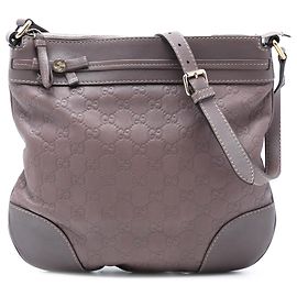 Crossbody Mayfair Guccissima marrone di Gucci