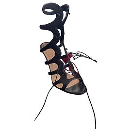 Décolleté Christian Louboutin in pelle nera taglia 38
