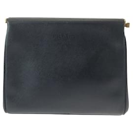 Prada Saffiano Leather Clutch Bag