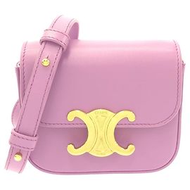 Céline Borsa a Spalla Mini Claude in Pelle di Vitello Celine