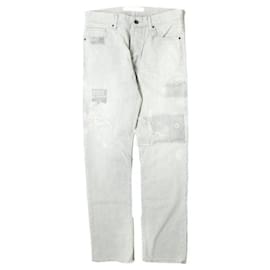 Pantalones de mezclilla de algodón elástico rectos - Autre Marque