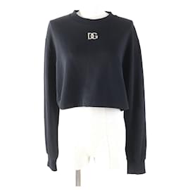 Cropped Sweatshirt mit DG-Logo von Dolce&Gabbana - Dolce & Gabbana