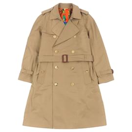 Abrigo Trench de Algodón Gucci