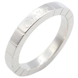 Cartier Lanieres 18K White Gold Band Ring