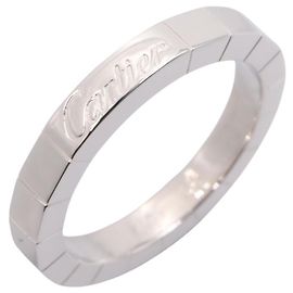 Cartier Lanieres 18K White Gold Band Ring