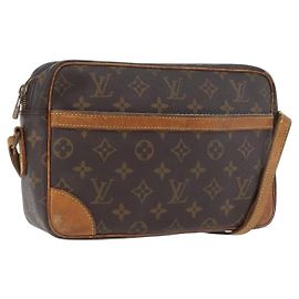 LOUIS VUITTON Monogram Trocadero 27 Shoulder Bag M51274 LV Auth ARZ107