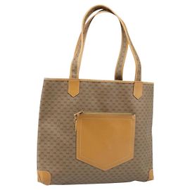 Gucci Borsa tote Micro GG Supreme in PVC beige e oro 002 098 0057 Auth ep13772