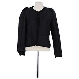 The Kooples Schwarze Baumwolljacke